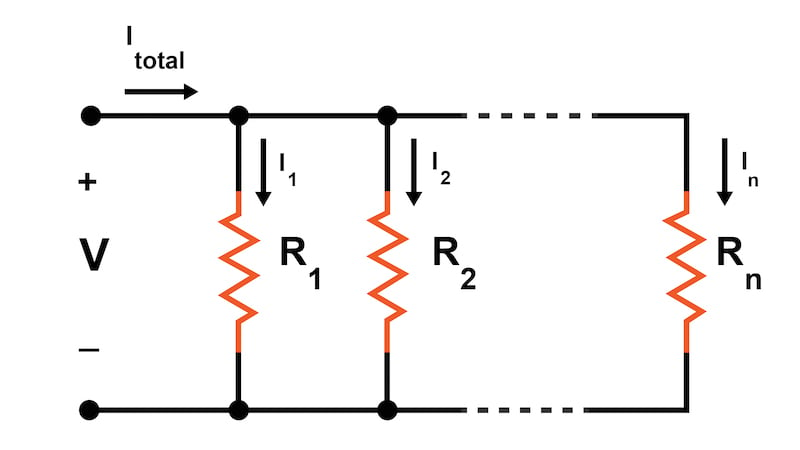 Parallel Resistors Circuit